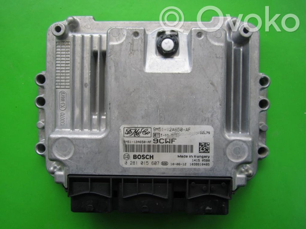 Motorsteuergerät ECU   9M5112A650AF,0281015607