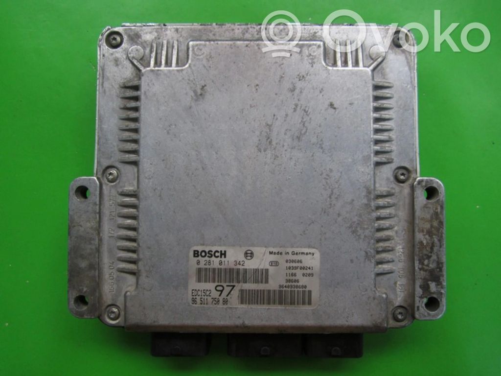 Citroen Jumpy Engine control unit/module ECU 