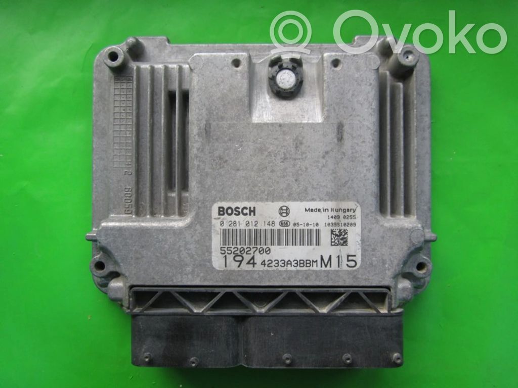 Engine control unit/module ECU   55202700,0281012148