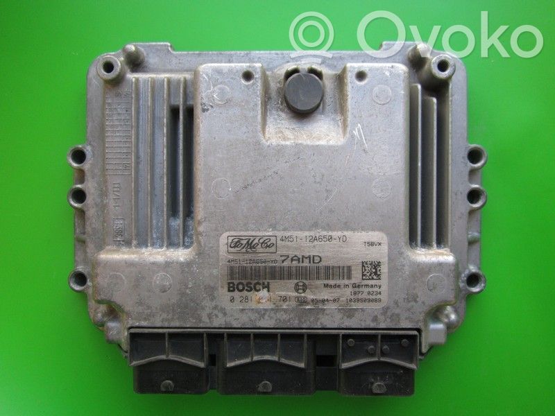 Ford Focus C-MAX Unité de commande, module ECU de moteur 