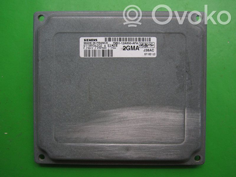 Unidad de control/módulo ECU del motor   7M5112A650AFA,S118934202A