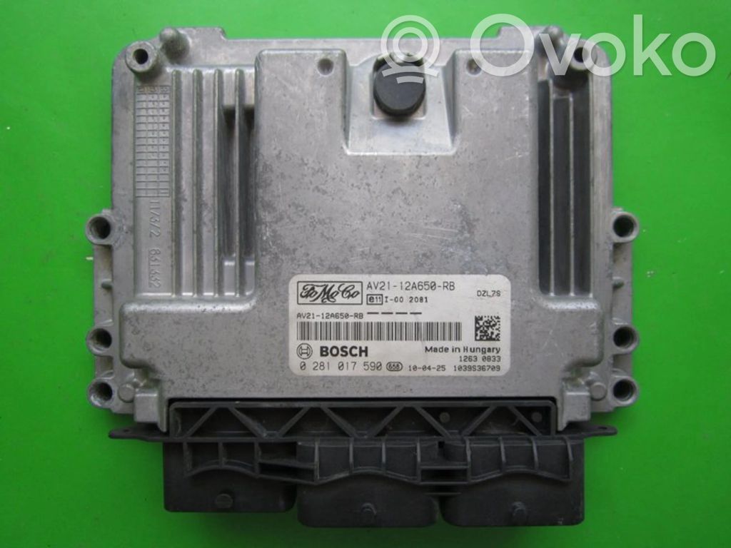 Ford Fiesta Engine control unit/module ECU 