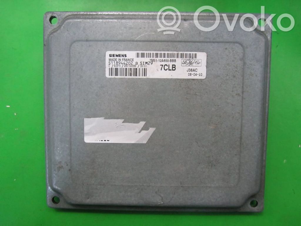 Unidad de control/módulo ECU del motor   7M5112A650BBB,S118944202B