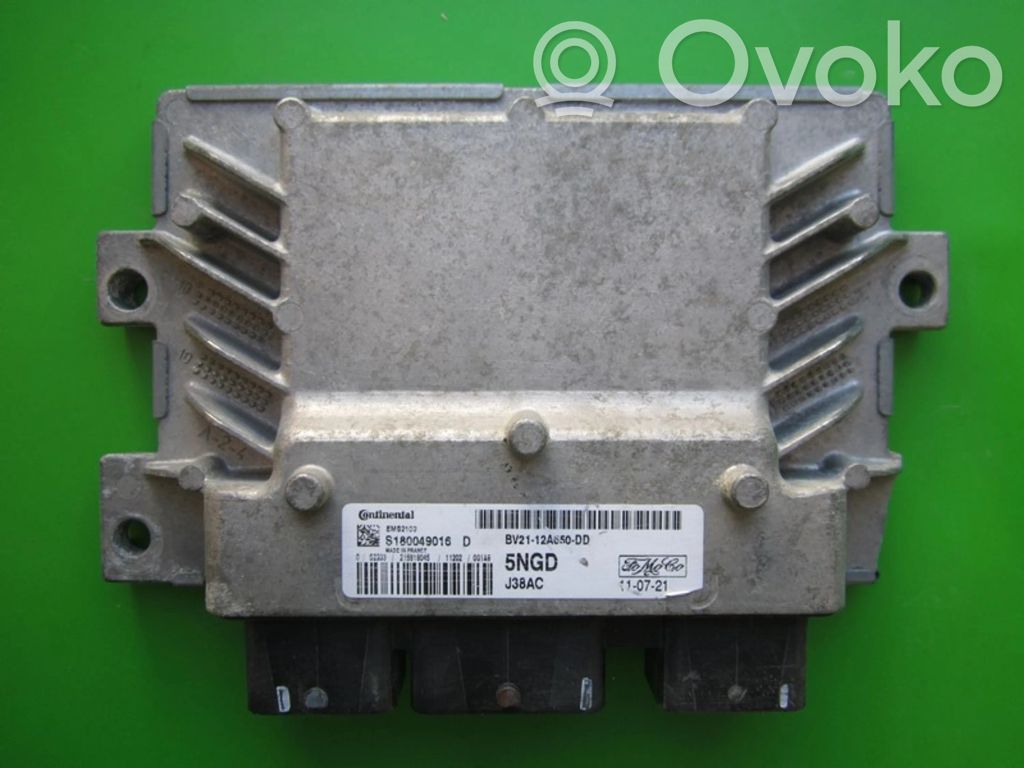 Unité de commande, module ECU de moteur   BV2112A650DD,S180049016D