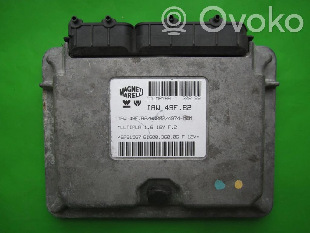 Fiat Multipla Engine control unit/module ECU 