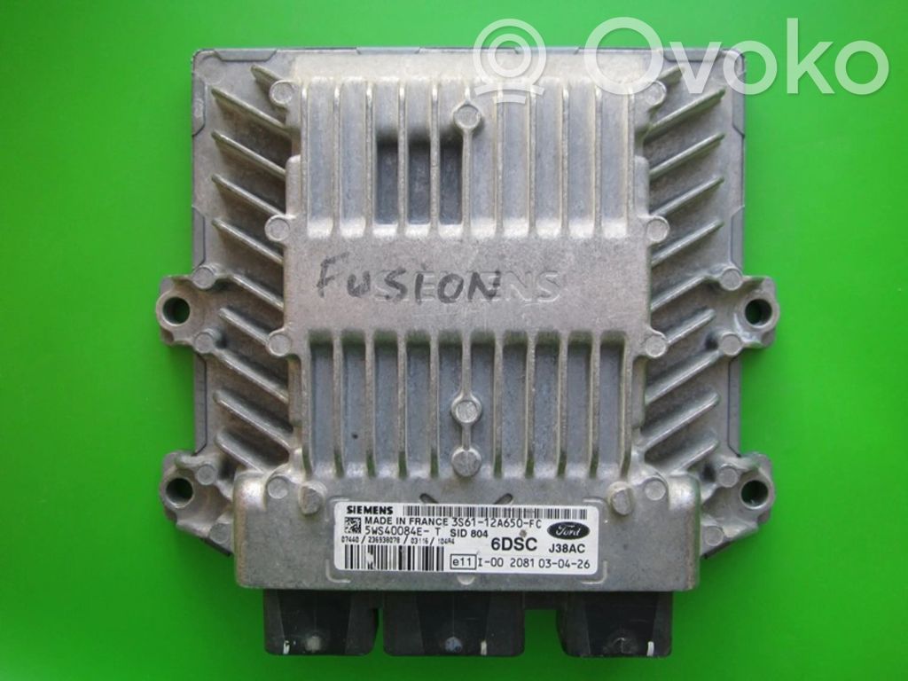 Ford Fusion Engine control unit/module ECU 
