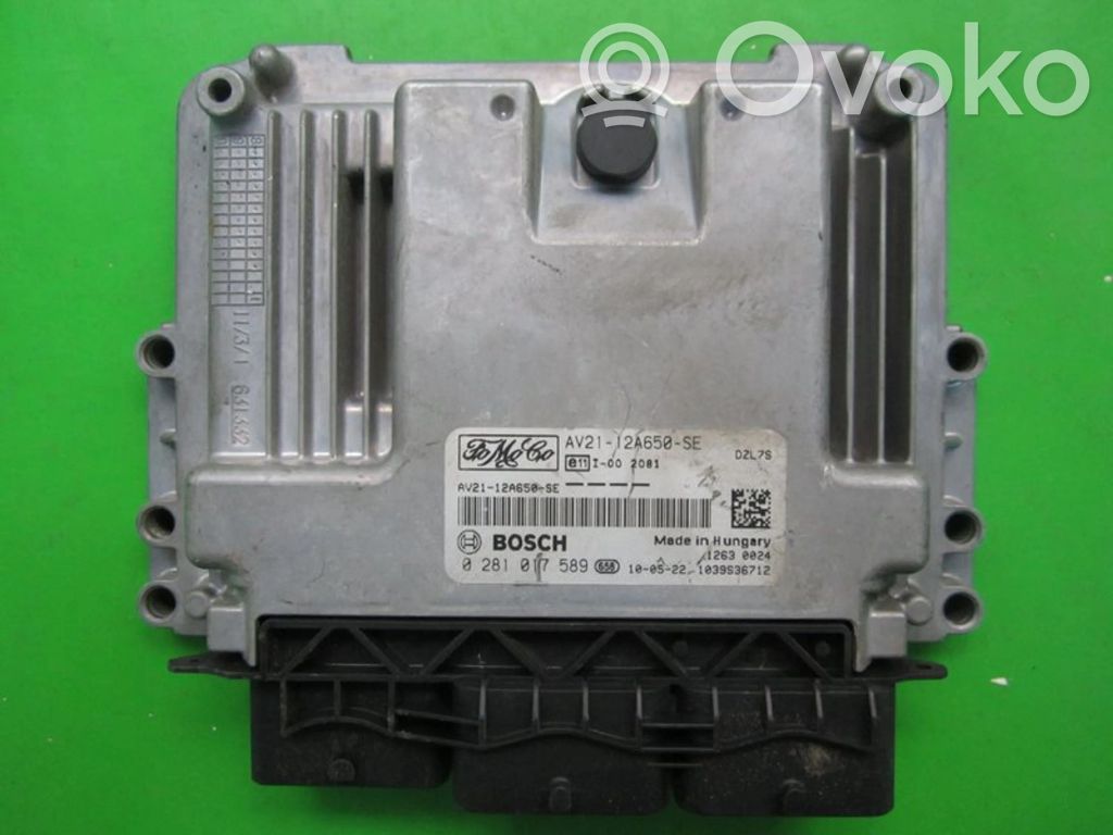 Ford Fiesta Engine control unit/module ECU 