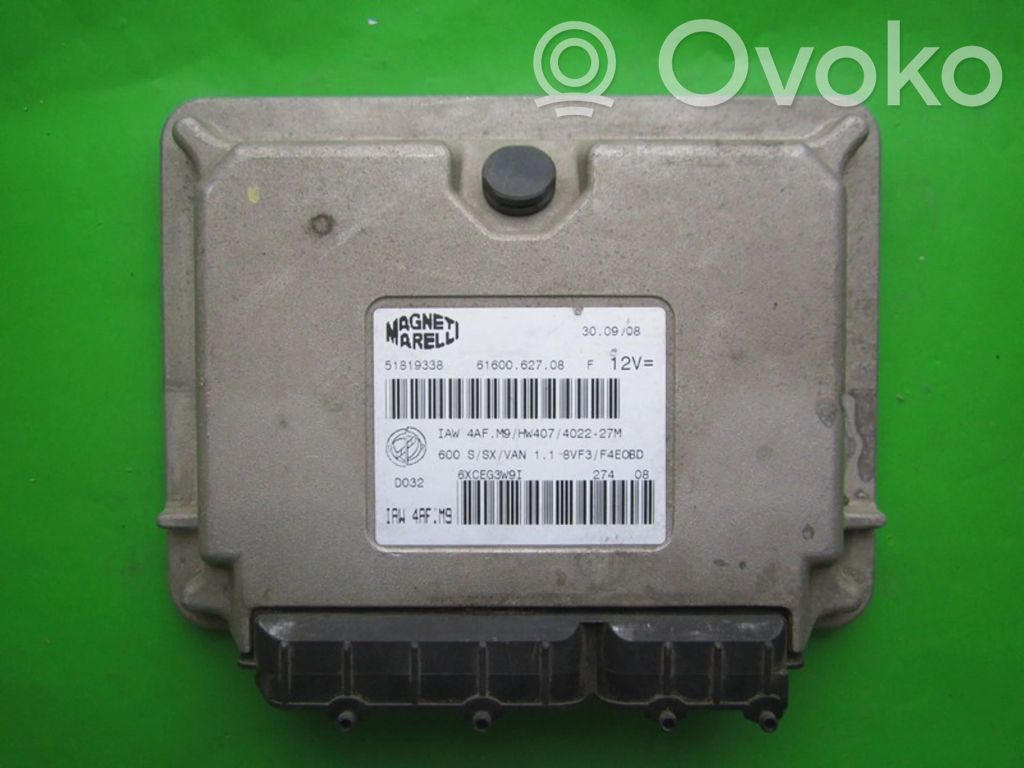 Fiat Seicento/600 Komputer / Sterownik ECU silnika 