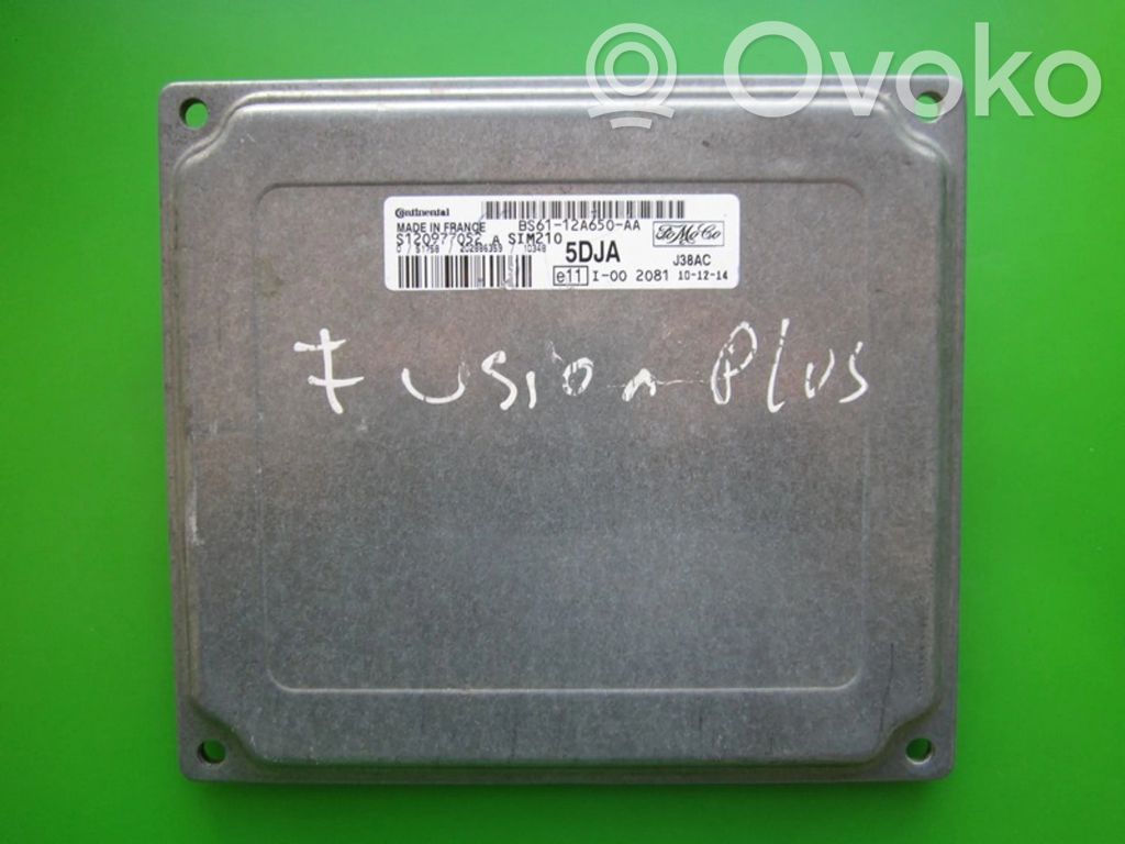 Engine control unit/module ECU   BS6112A650AA,S120977052A