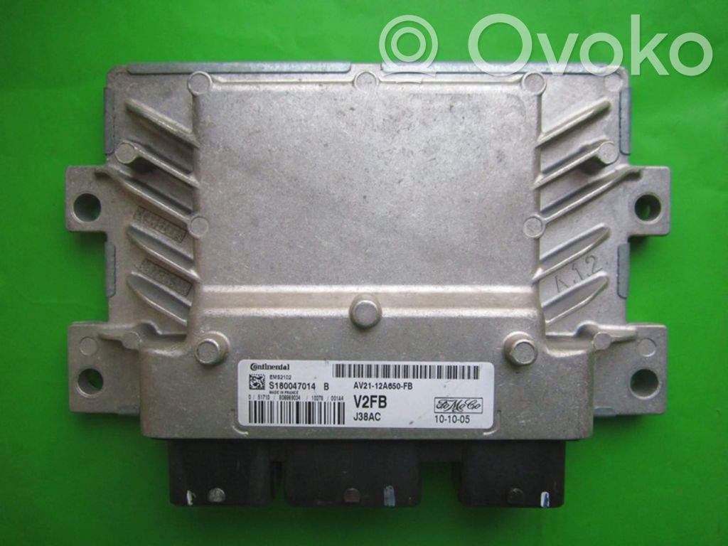Engine control unit/module ECU   AV2112A650FB,S180047014B
