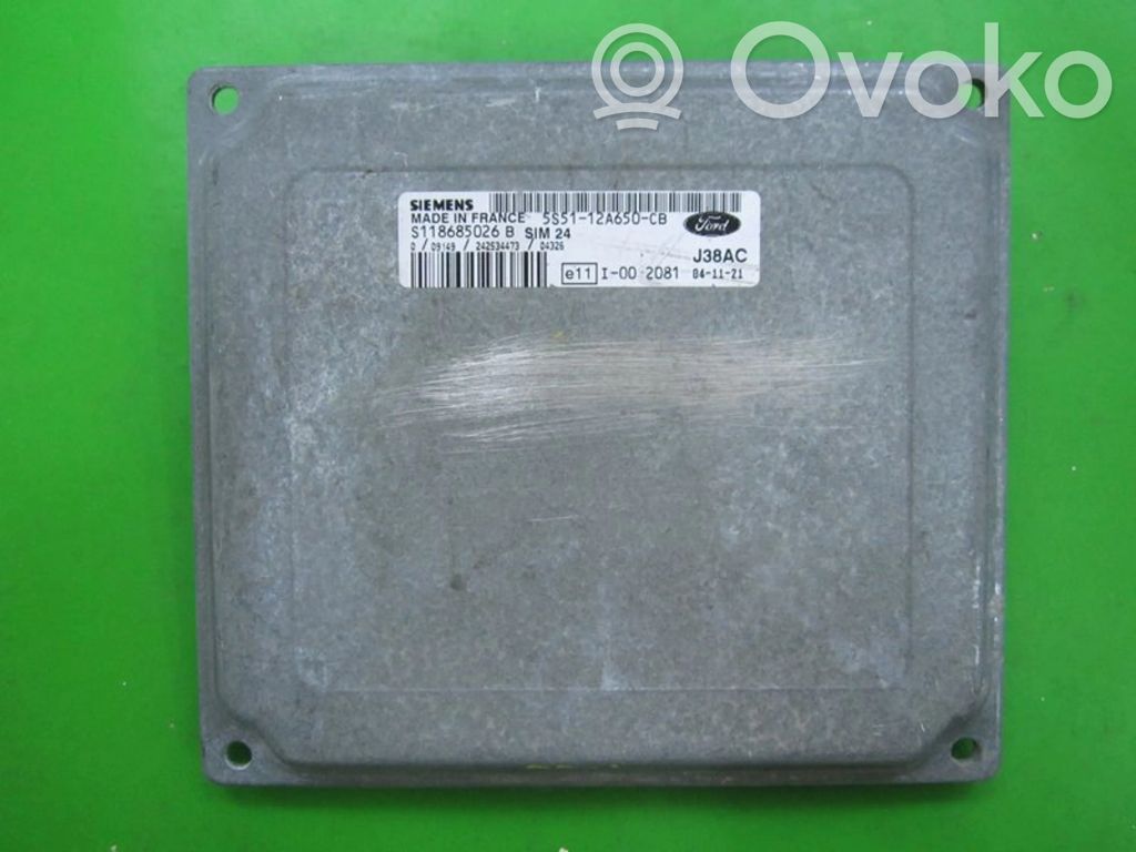 Galios (ECU) modulis   5S5112A650CB,S118685026B