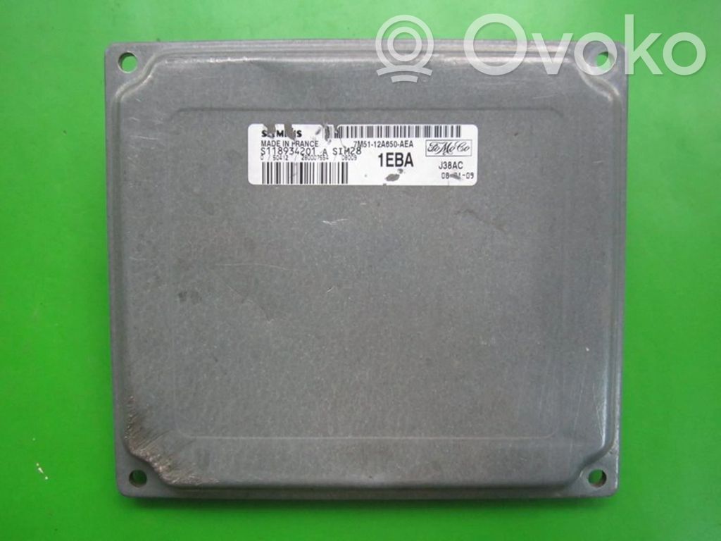 Unité de commande, module ECU de moteur   7M5112A650AEA,S118934201A