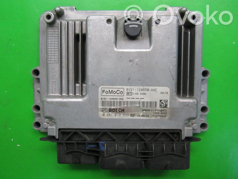 Ford Fiesta Unidad de control/módulo ECU del motor 