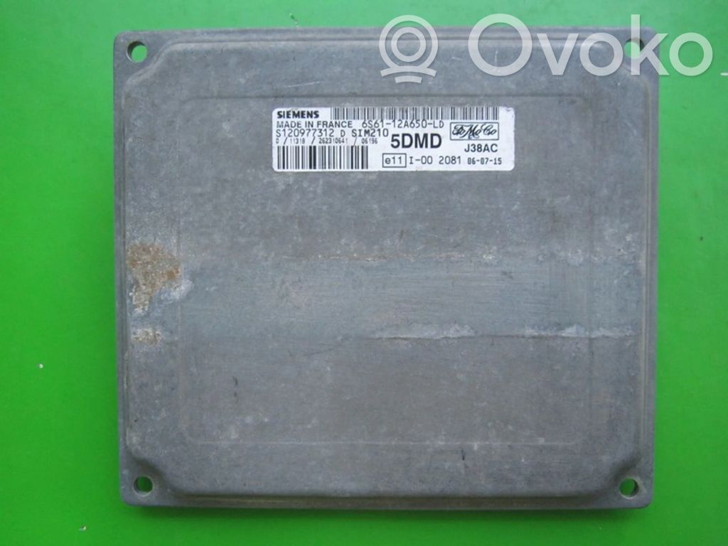 Ford Fusion Unidad de control/módulo ECU del motor 