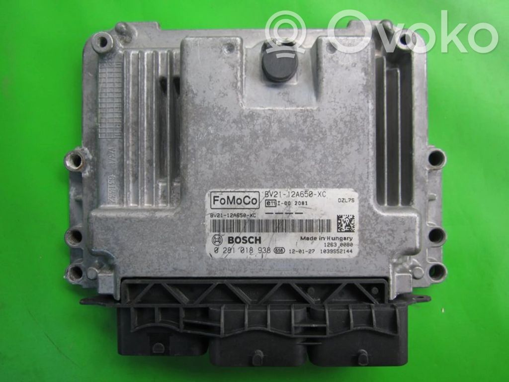 Ford Fiesta Unidad de control/módulo ECU del motor 