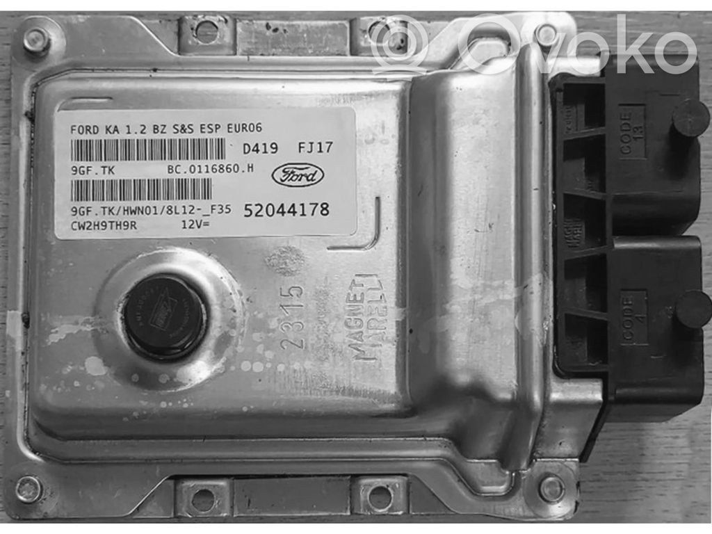 Ford Ka Galios (ECU) modulis 