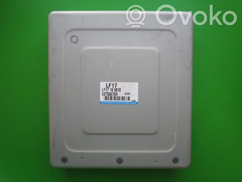 Engine control unit/module ECU   LF1718881E,E6T50675H