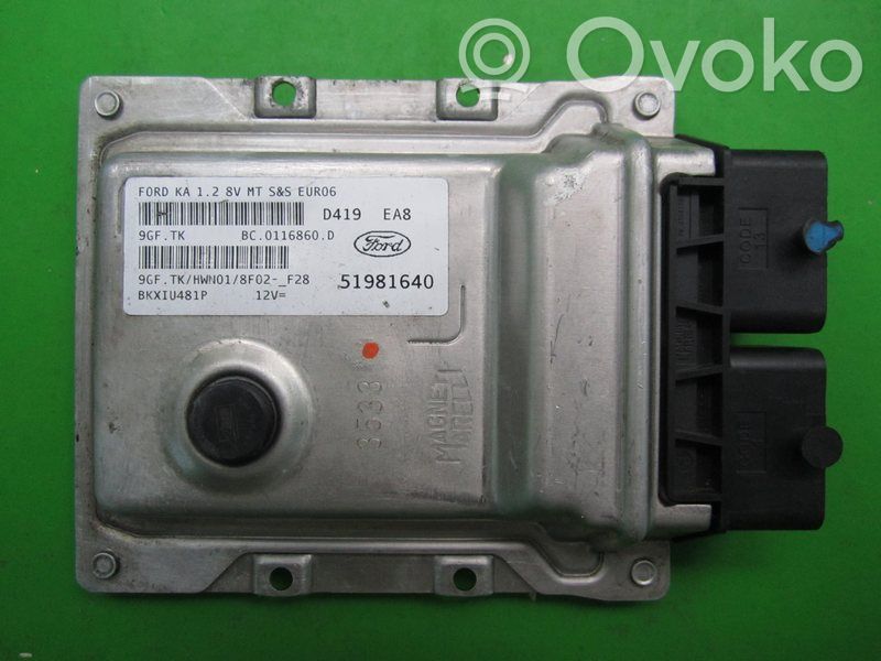 Ford Ka Galios (ECU) modulis 