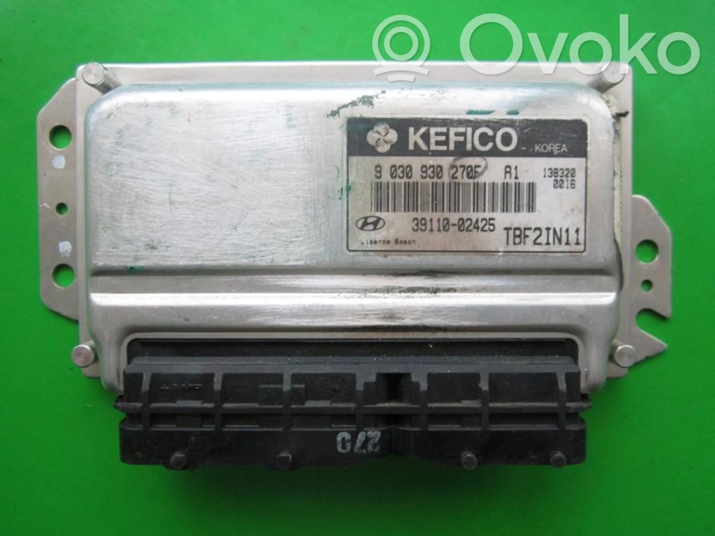 Hyundai Getz Unidad de control/módulo ECU del motor 