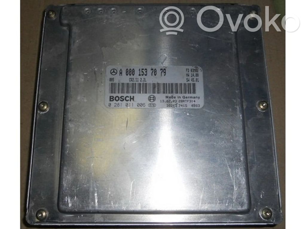 Mercedes-Benz C W203 Engine control unit/module ECU 
