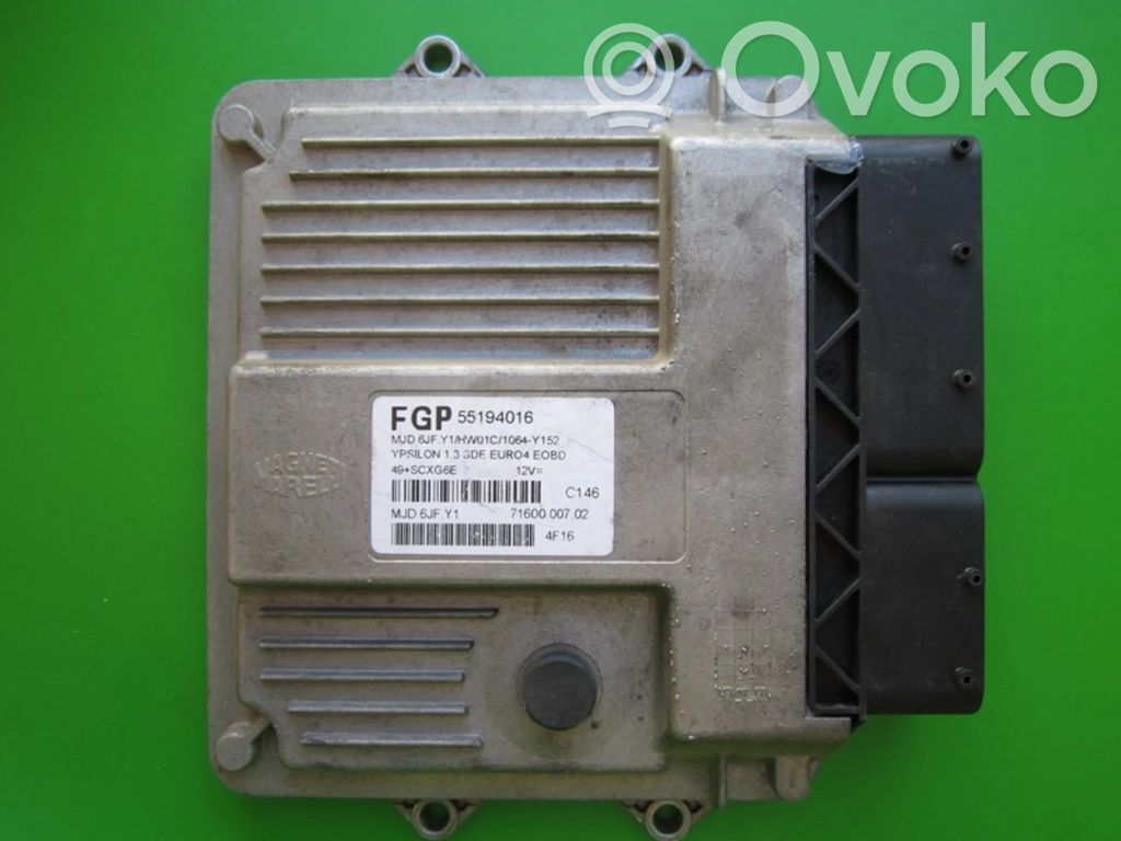 Engine control unit/module ECU   55194016,7160000702