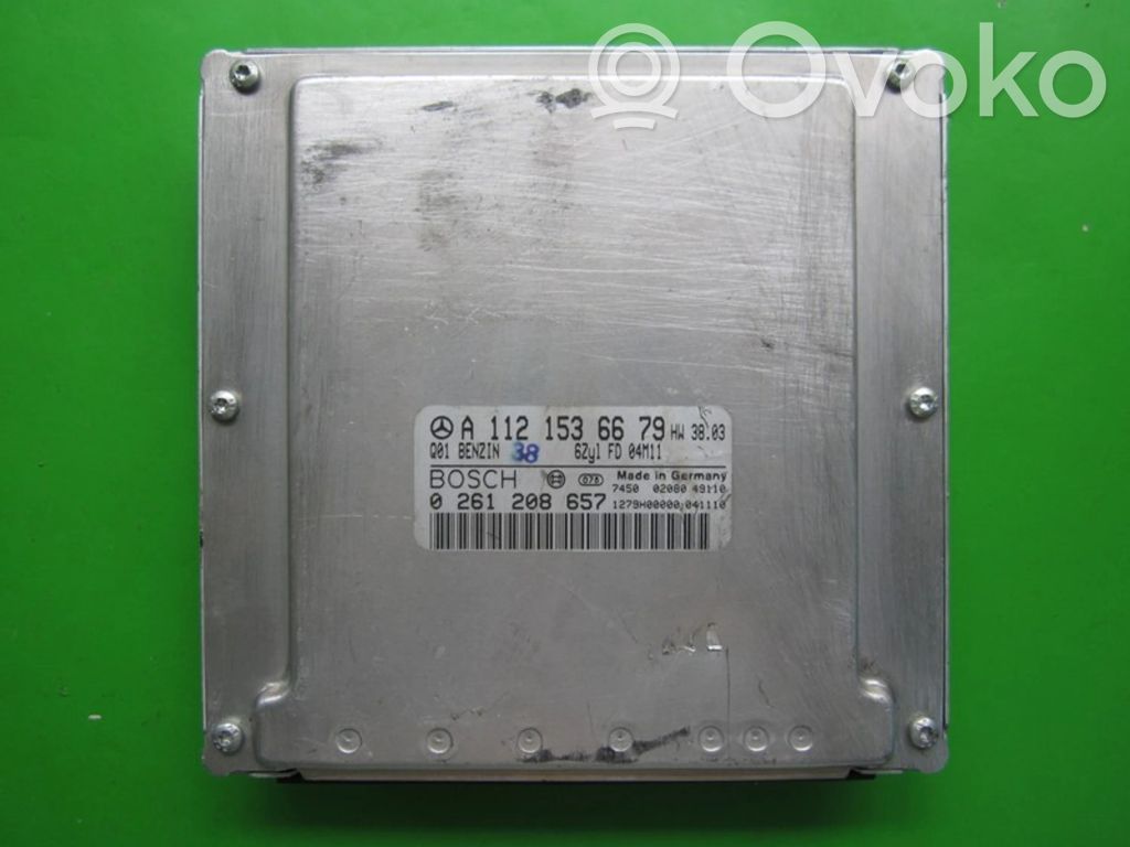 Mercedes-Benz CLK A209 C209 Engine control unit/module ECU 