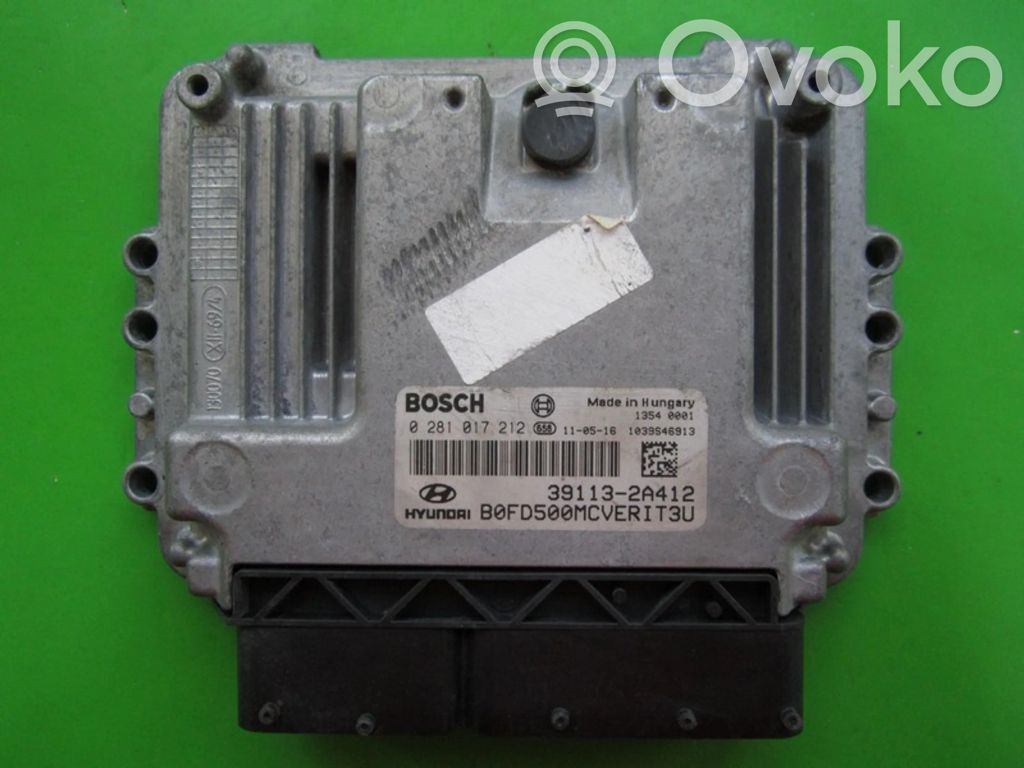 Engine control unit/module ECU   391132A412,0281017212