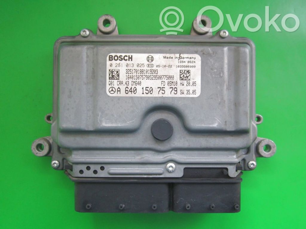 Mercedes-Benz A W169 Engine control unit/module ECU 