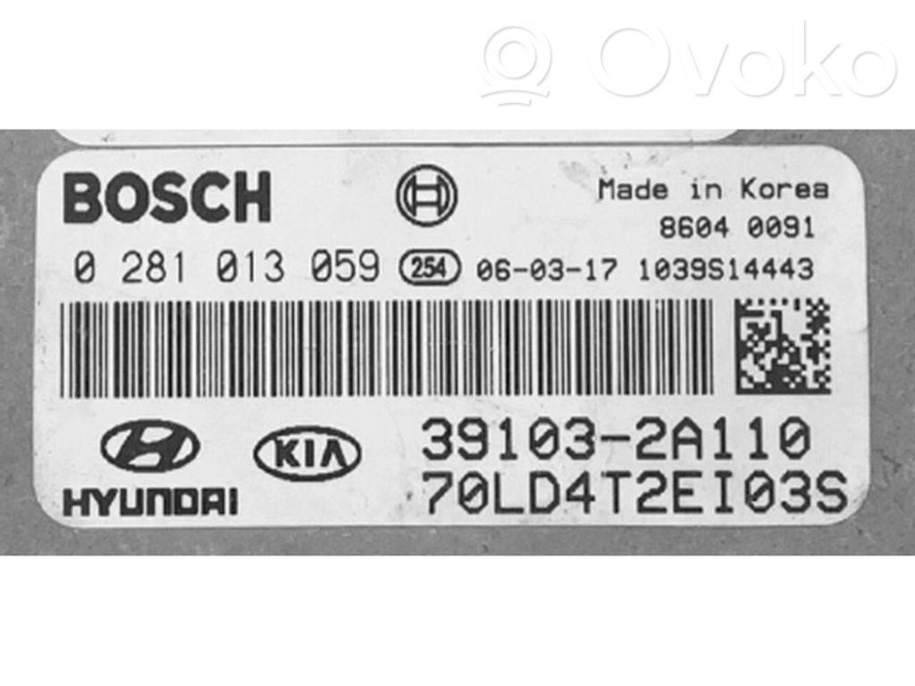 KIA Cerato Engine control unit/module ECU 