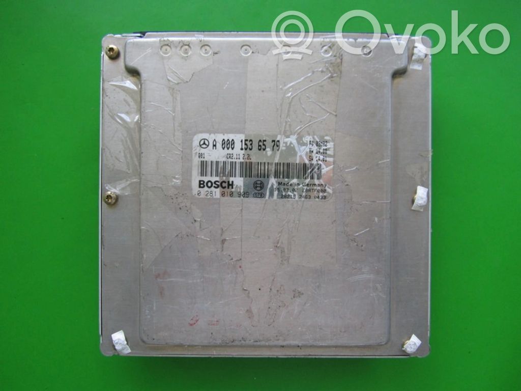 Mercedes-Benz C W203 Komputer / Sterownik ECU silnika 
