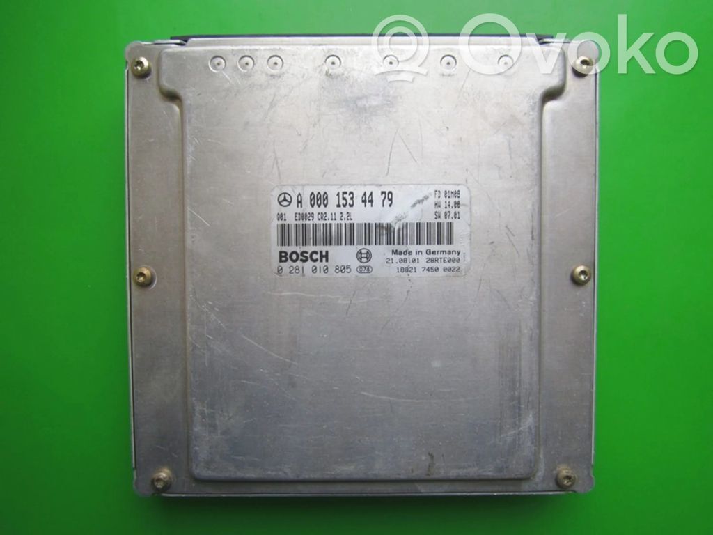 Engine control unit/module ECU   A0001534479,0281010805