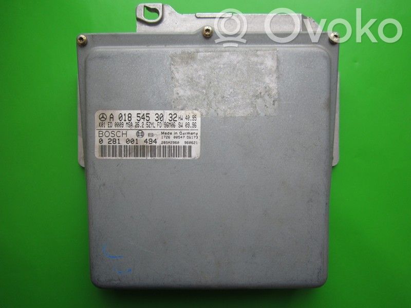 Mercedes-Benz E W210 Unité de commande, module ECU de moteur 