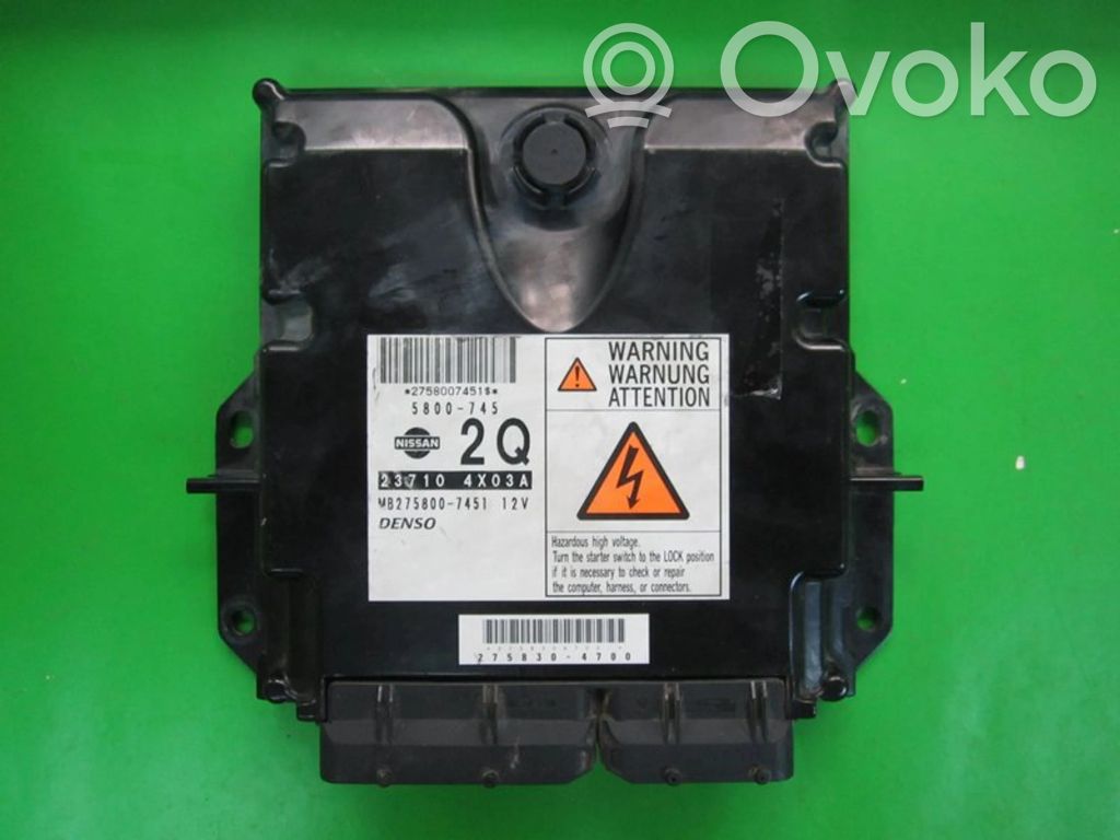 Nissan NP300 Engine control unit/module ECU 