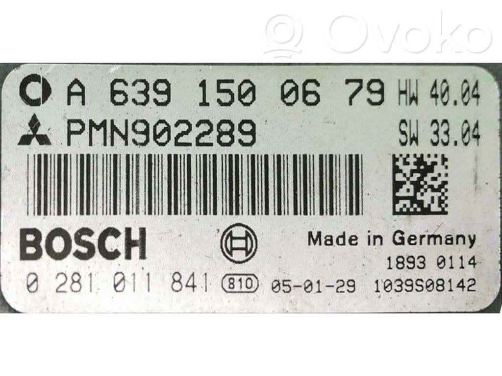Unité de commande, module ECU de moteur   PMN902289,0281011841