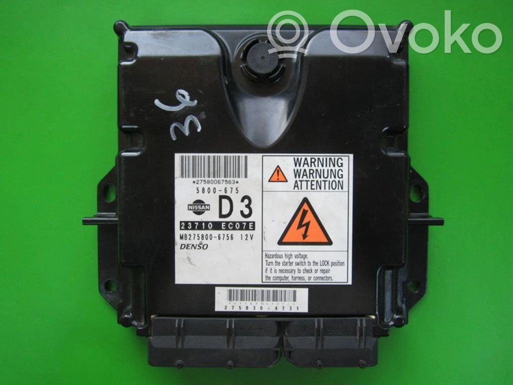 Engine control unit/module ECU   23710EC07E,MB2758006756