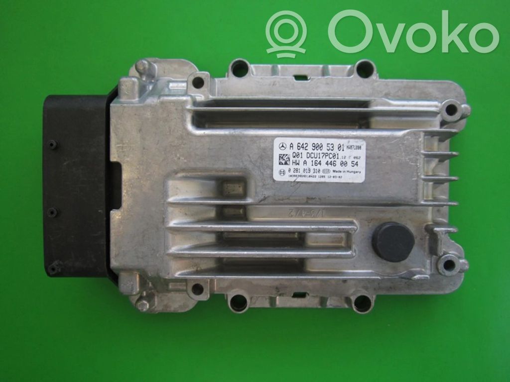 Mercedes-Benz ML W166 Unitate control motor/modul ECU 