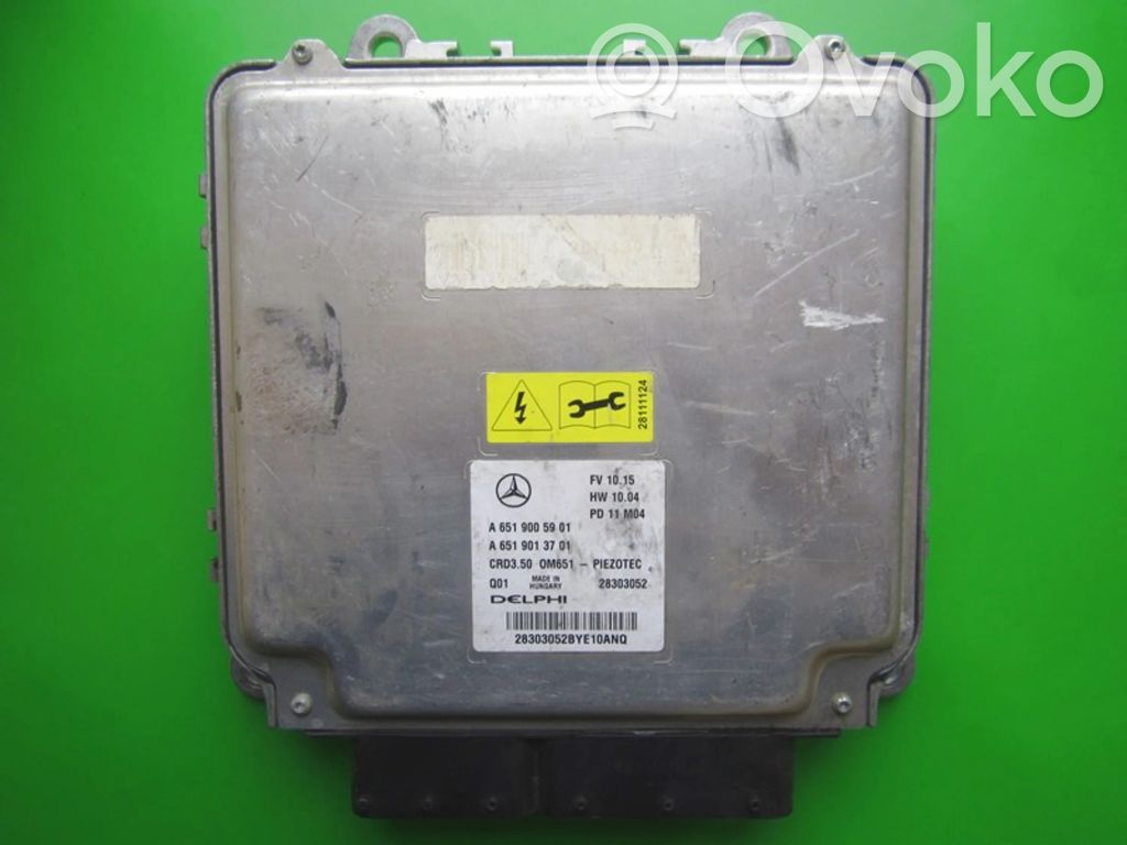 Mercedes-Benz E W212 Engine control unit/module ECU 