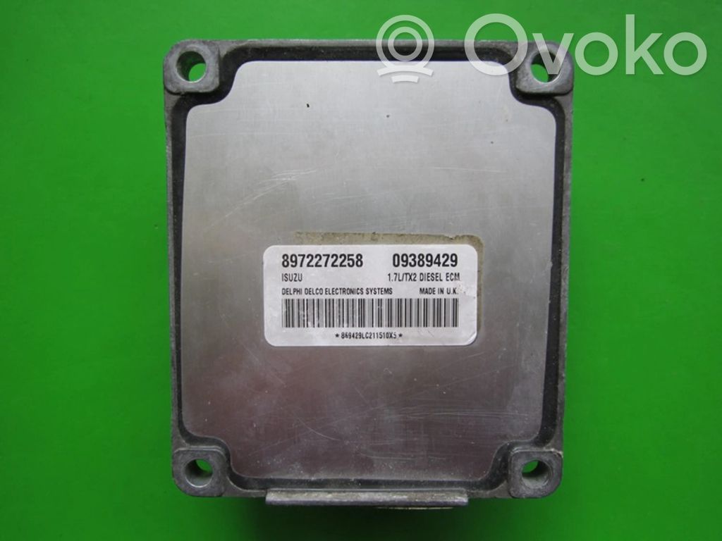 Engine control unit/module ECU   09389429,8972272258