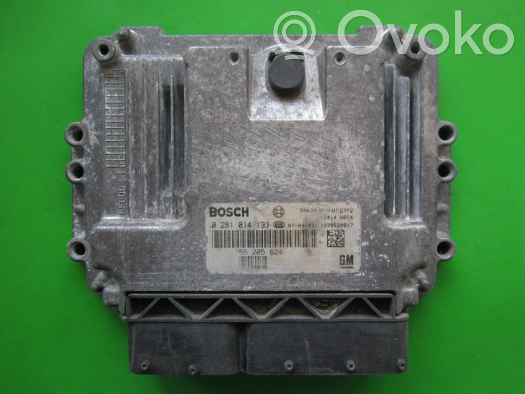 Opel Astra H Engine control unit/module ECU 
