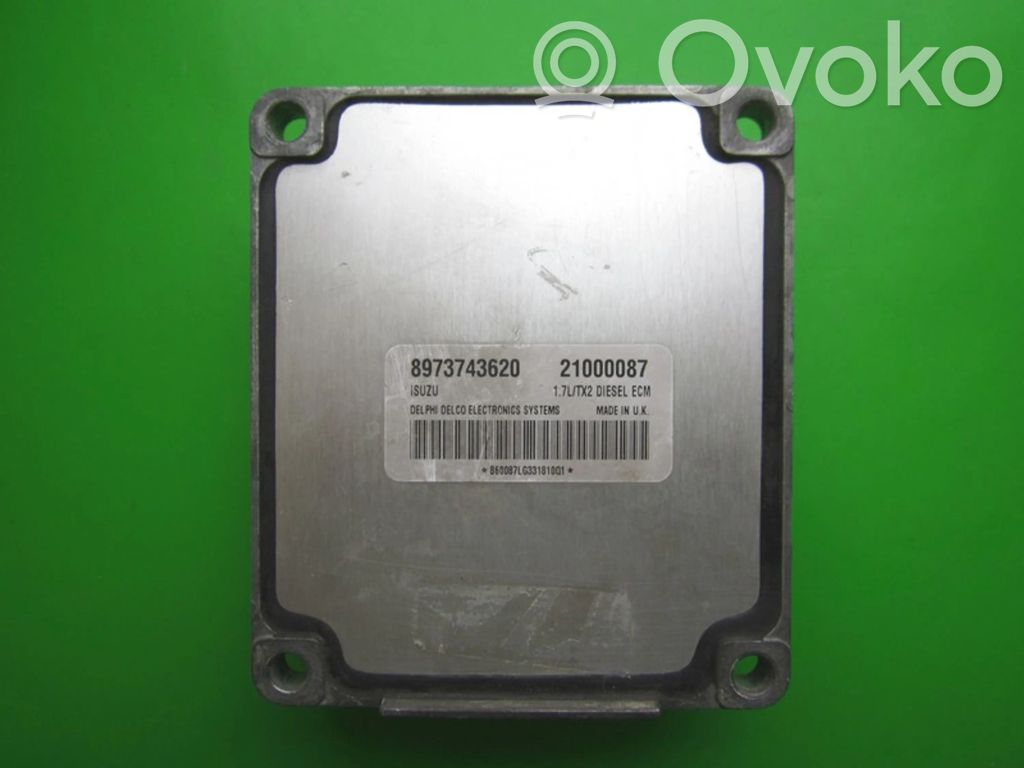 Opel Astra G Galios (ECU) modulis 