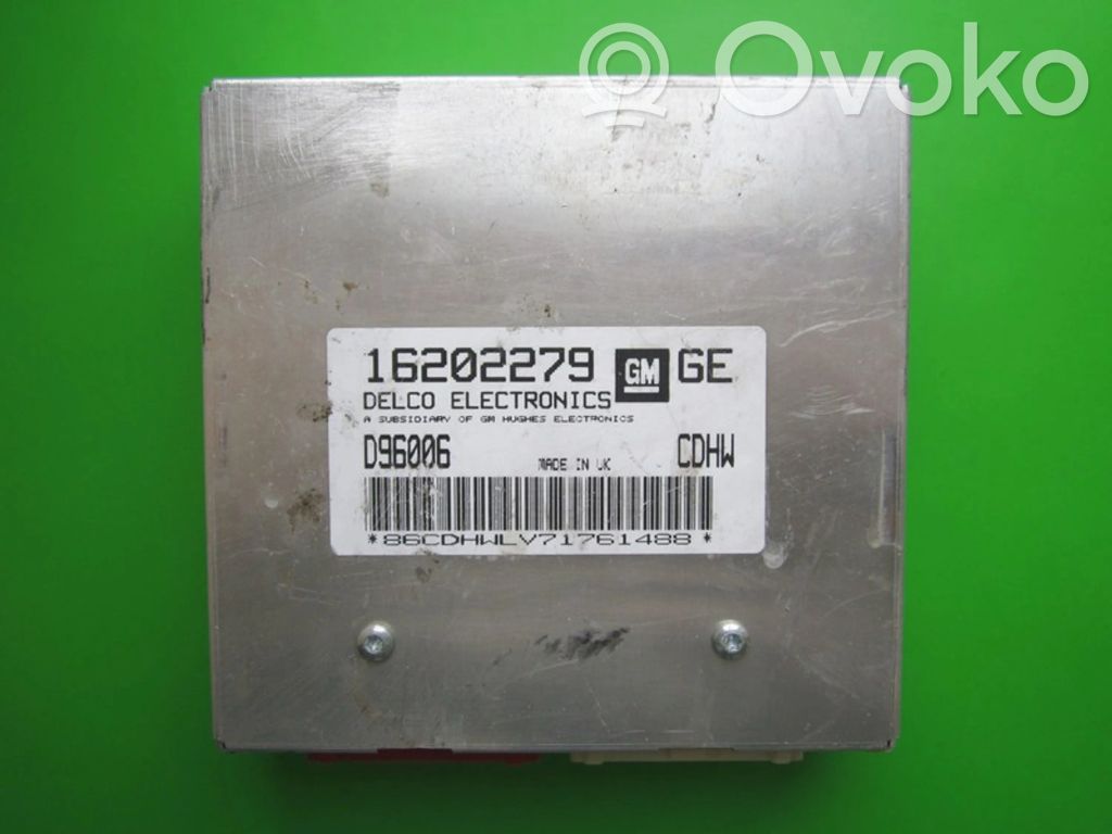 Engine control unit/module ECU   16202279,CDHW