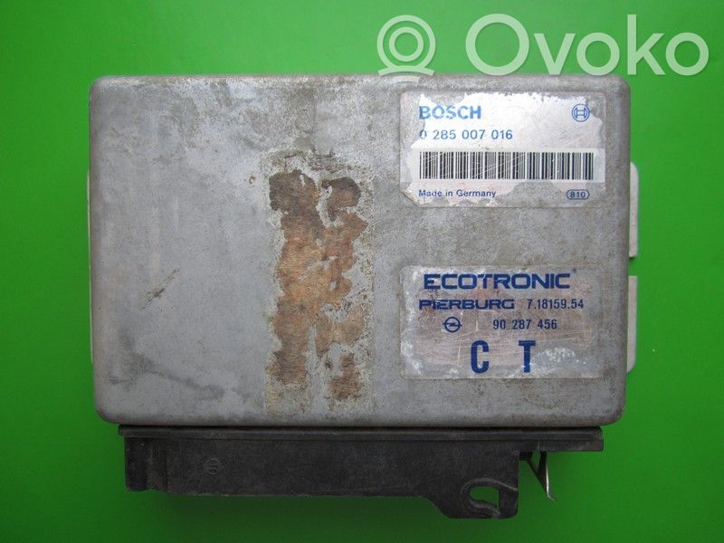 Engine control unit/module ECU   90287456,0285007016