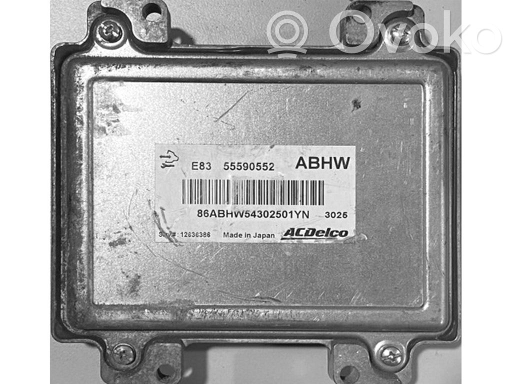 Engine control unit/module ECU   55590552,ABHW