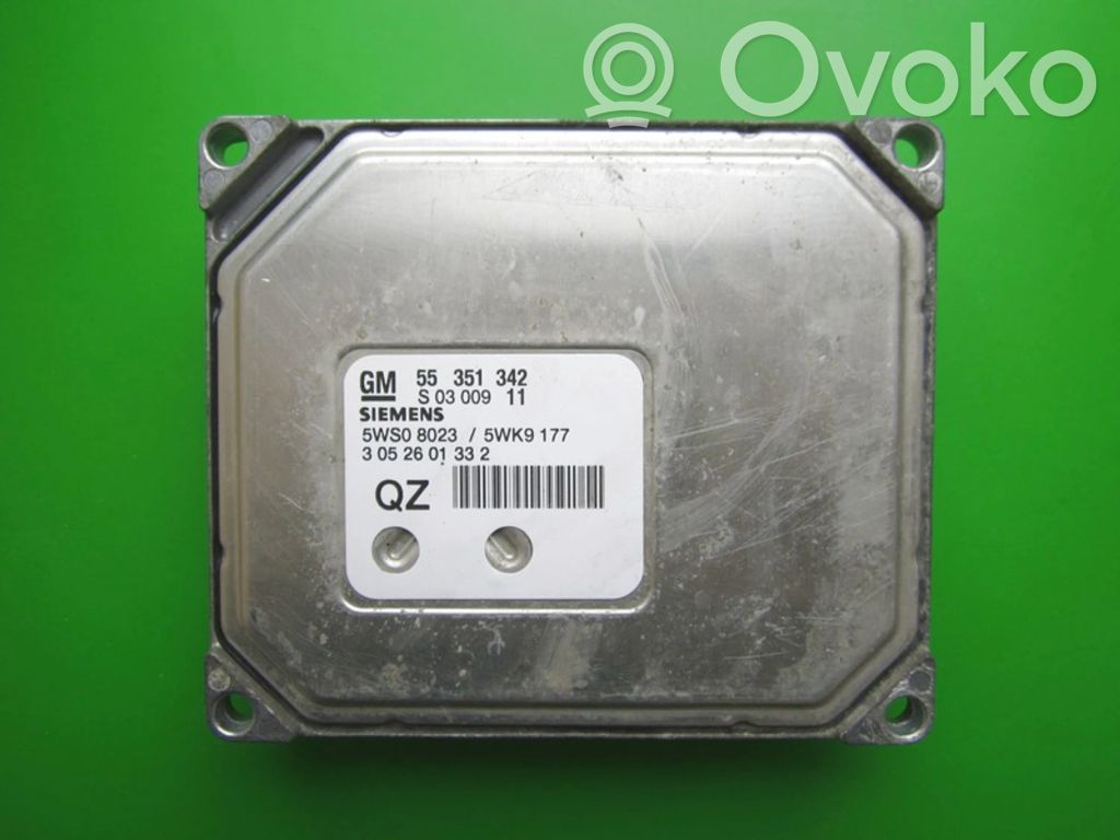 Opel Vectra C Unitate control motor/modul ECU 