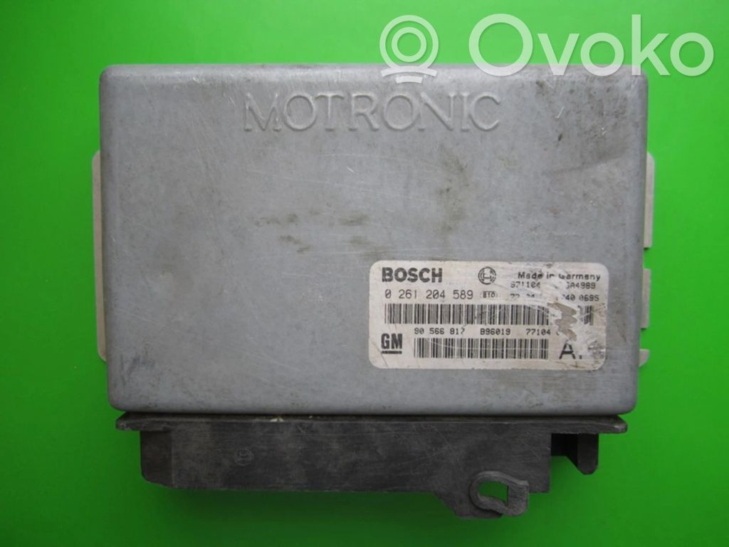 Engine control unit/module ECU   90566817,0261204589