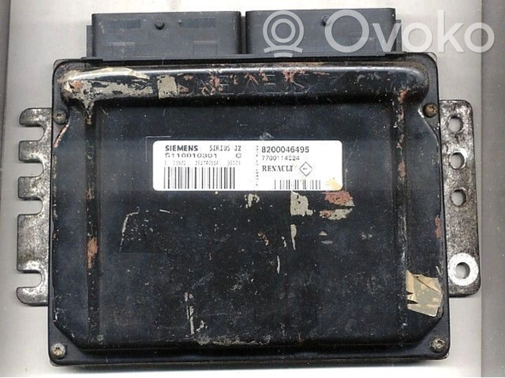 Renault Kangoo I Unité de commande, module ECU de moteur 
