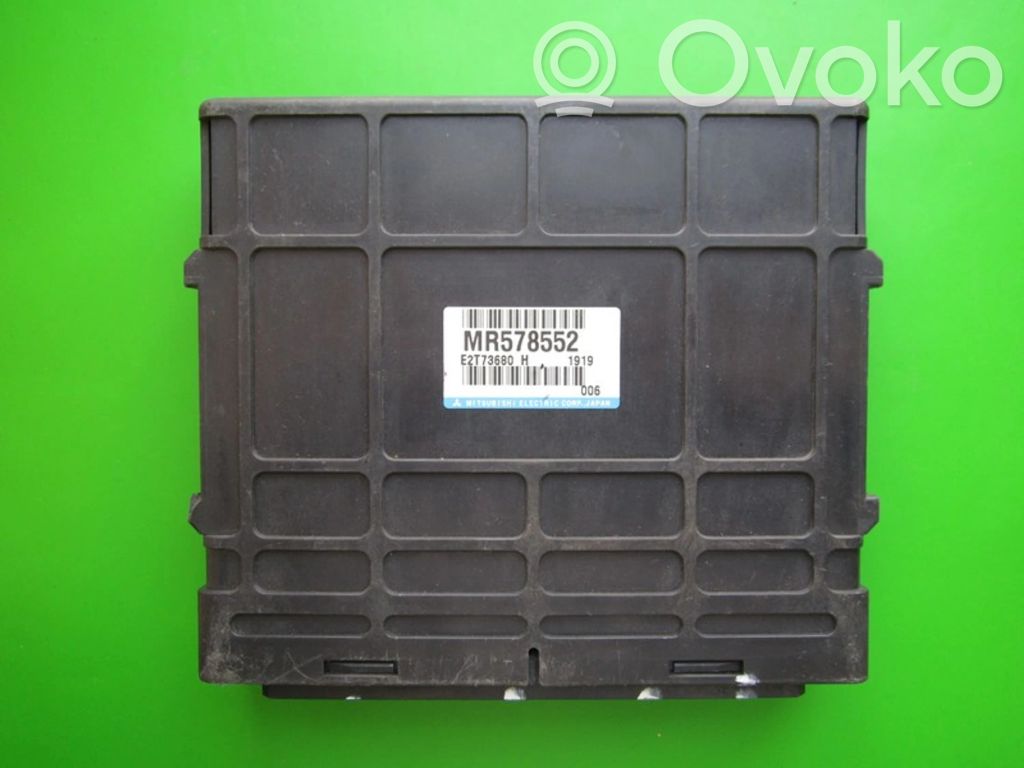 Engine control unit/module ECU   MR578552,E2T73680