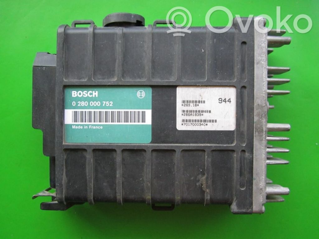 Engine control unit/module ECU   26SA1839,0280000752
