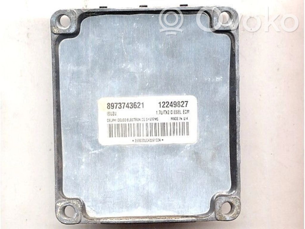 Opel Corsa C Engine control unit/module ECU 