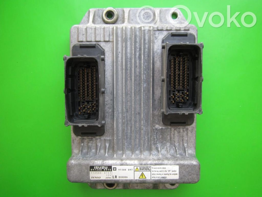 Engine control unit/module ECU   8973000975,1125000153